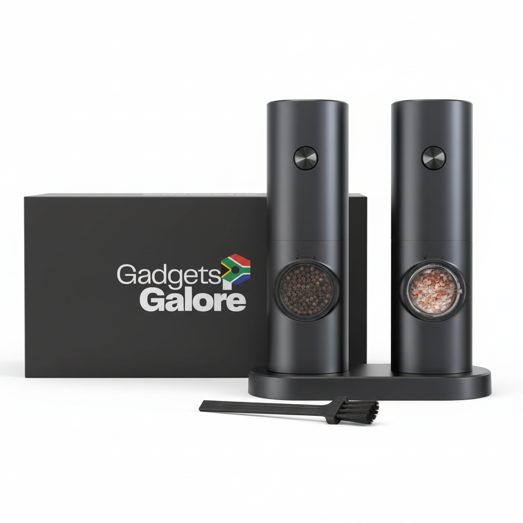 Electric Grinder Set - Exact Match with Gadgets Galore Packaging