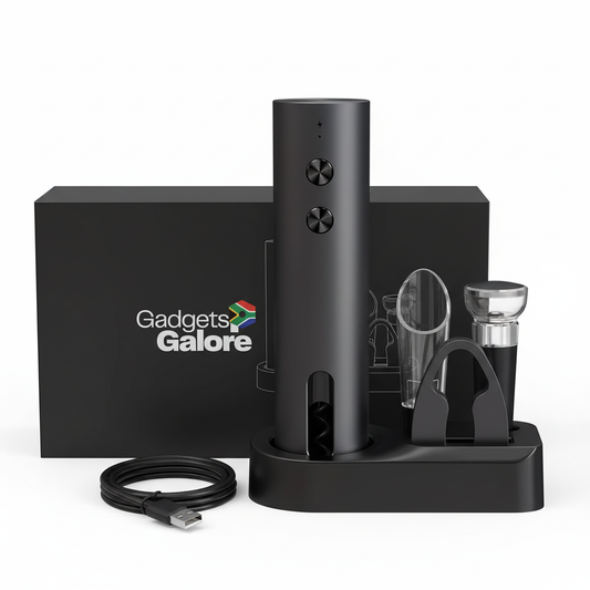 Electric Wine Opener Set - Exact Match with Gadgets Galore Packaging
