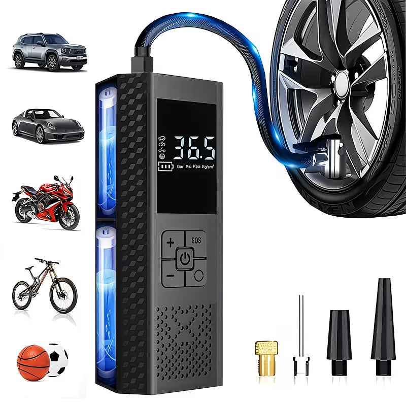 150PSI Portable Air Compressor / Tire Pressure Gauge