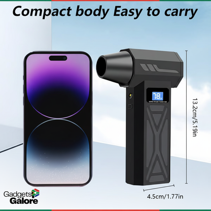 Turbo Fan Size Comparison - Clean Version