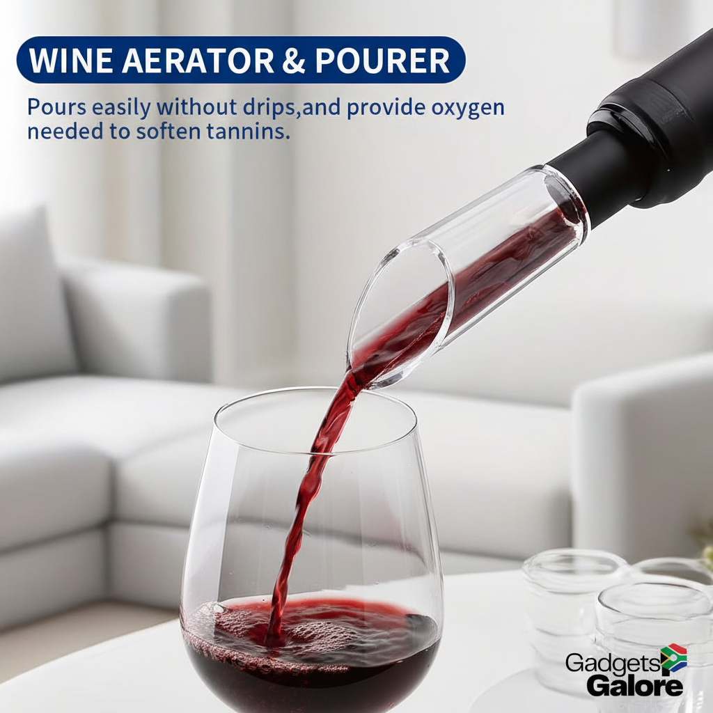Wine Aerator Feature - Gadgets Galore Branded